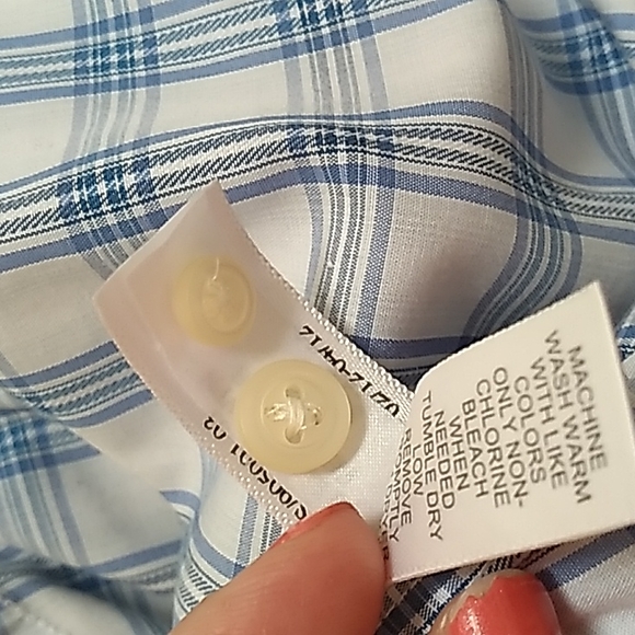 Banana Republic Slim Fit Long Sleeve Button Down Shirt. Size Small NWOT - Picture 7 of 8